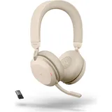 JABRA Evolve2 75 USB-A MS Teams beige