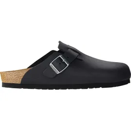 Birkenstock Boston Nubukleder geölt schwarz 38