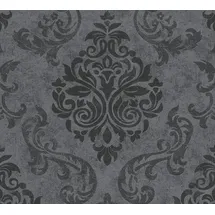 A.S. Création A.s. Creation Pop.up Panel 3D 368241 Folie selbstklebend Barockoptik 0.52 m x 52 cm Schwarz-Grau