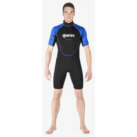 Mares Neoprenanzug Shorty Manta Schwarz/Blau XXL
