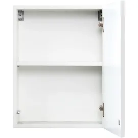 WELLTIME Hängeschrank WELLTIME "Siena", weiß, B:40cm H:65cm T:20cm, Holzwerkstoff, MDF, Schränke, Hängeschrank, Breite 40 cm, mit welchselbarem Türanschlag
