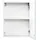 WELLTIME Hängeschrank WELLTIME "Siena", weiß, B:40cm H:65cm T:20cm, Holzwerkstoff, MDF, Schränke, Hängeschrank, Breite 40 cm, mit welchselbarem Türanschlag