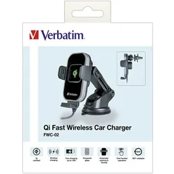Fast Wireless Charger, KFZ, Qi, 9V/12V, FWC-02