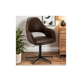 Furnhouse Esszimmerstuhl 2er-Set Luna ¦ braun ¦ Maße (cm): B: 59 H: 89