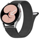 Vancle Armband für Samsung Galaxy Watch 4 Armband 40mm 44mm Damen Herren,Metall Mesh Edelstahl Ersatzarmband 20mm Uhrenarmband für Galaxy Watch 4 Classic 42mm 46mm(Schwarz)