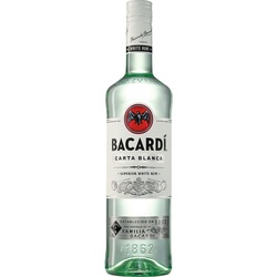 Bacardí Carta Blanca Superior White Rum 37,5% 0,7l