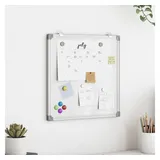 vidaXL Magnetisches Whiteboard 60x60x1,7 Cm Aluminium Vidaxl