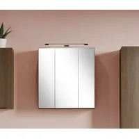 WELLTIME Spiegelschrank 60 x 0 x 0 cm Braun