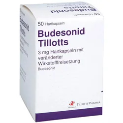 Budesonid Tillotts 3mg Hkp.m.veränd.wirkstofffreis 50 St