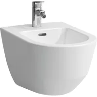 Laufen PRO Wand-Bidet, 1 Hahnloch, 360x530mm, mit seitliches Loch