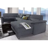 sit&more Wohnlandschaft, inklusive Boxspring/Federkern-Polsterung, wahlweise mit Bettfunktion, frei im Raum stellbar