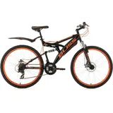 KS-Cycling Bliss 26 Zoll RH 47 cm schwarz/orange