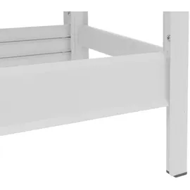 Proregal Hochbeet 120 x 30 x 82 cm Weiß