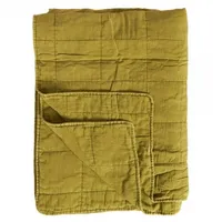 ib laursen Klassischer Quilt aus Baumwolle, in grün | Gr.: onesize