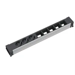 BACHMANN CONFERENCE TOP FRAME X-Large Einsatz 3x Schutzkontakt 5x ABD