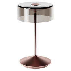 Akku-Glasleuchte Numotion 265mm rosegold