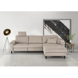 Candy Ecksofa 3,5-sitzig Polyester L-Form Grau