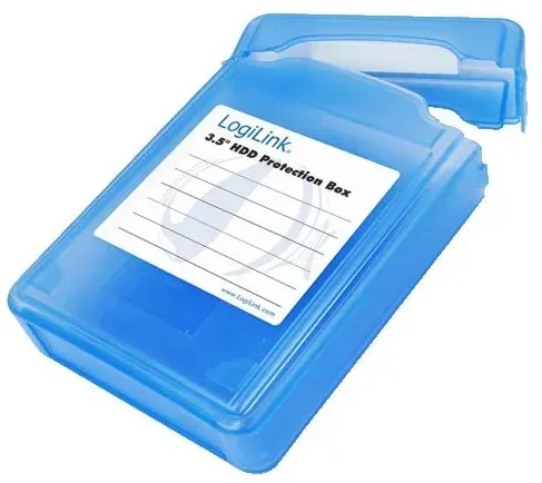 LogiLink UA0133 Speicherlaufwerkhülle Blau