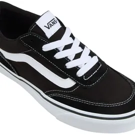 Vans Brooklyn Ls Damen Schwarz/Weiß 38,5