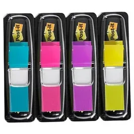 Post-it Index Mini Haftmarker 7000052572 4 Block/Pack. Gelb, Lila, Pink, Türkis