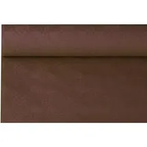 Papstar Papiertischtuch mit Damastprägung 6 m x 1,2 m Braun