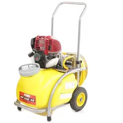 GeoTech SP 320 4S Membranpumpe aus Aluminium mit Wagen - 4-Takt Benzinmotor