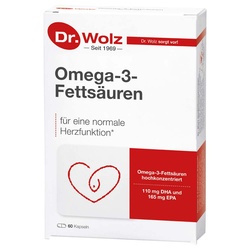 Omega-3 Fettsäuren 500 mg/60% Kapseln 60 St