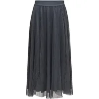 Only Maxirock Damen Grau 34