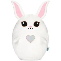 squishbrubies Hazel der Hase 35 cm Weiß/Silber/Rosa