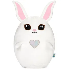 squishbrubies Hazel der Hase 35 cm Weiß/Silber/Rosa