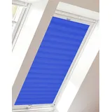 sunlines Dachfensterplissee »Young Style Crush«, Lichtschutz, verspannt, mit Führungsschienen blau