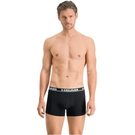 Head Basic Boxershort schwarz S 2er Pack