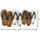 DanDiBo Ambiente Garderobenhaken Sandalen MR91 Weiß