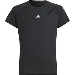 ADIDAS JG TEE BLACK/REFSIL