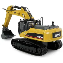 AMEWI Bagger Metall 1:14 CH RTR gelb
