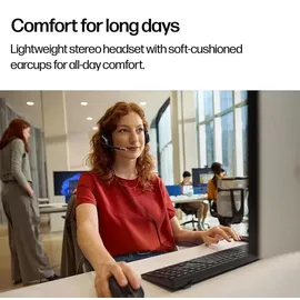 Poly HP | Poly Mission 625 Stereo-Headset USB-C/A, kabelgebunden, KI-Geräuschunterdrückung, inkl. Etui, Bulk-Verpackung (Kommerzielles Produkt)