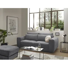 ed exciting design Sitzhocker Barura 84 x 43 x 84 cm Polyester Grau