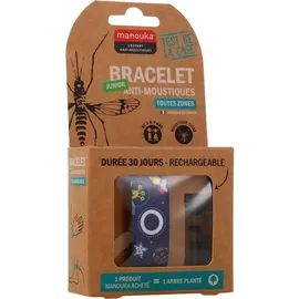 Habitum Pharma Mückenschutz Armband Junior Weltraum Manouka
