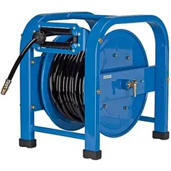 Schlauchaufroller, mobiler Einsatz, PU-Schlauch ø 12x8, G 3/8", 50 m