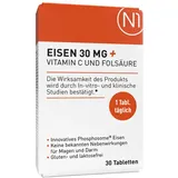 n1 Eisen 30mg + Vitamin C & Folsäure Tabletten