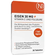 pharmedix GmbH N1 EISEN 30 MG + VITAMIN C UND FOLSÄURE