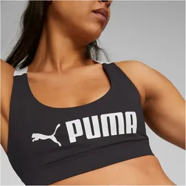 Puma Sport-BH Schwarz L
