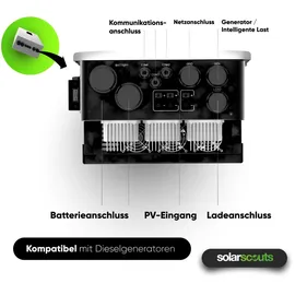 DEYE SUN-15K-SG05LP3-EU-SM2 Niedervolt Hybridwechselrichter 3-Phasig - Neueste Version