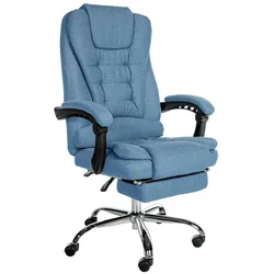CLP Bürostuhl Oxygen Stoff blau