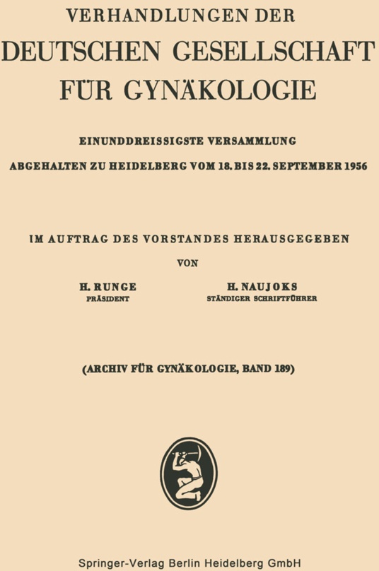 Einunddreissigste Versammlung Abgehalten Zu Heidelberg Vom 18. Bis 22. September 1956  Kartoniert (TB)