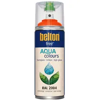 BELTON AQUAcolours Buntlack RAL 2004 Reinorange 0,4 l