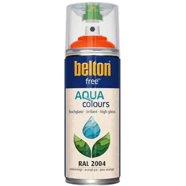 BELTON AQUAcolours Buntlack RAL 2004 Reinorange 0,4 l