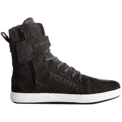 Vquattro Design Milano Nova Motorradstiefel, schwarz-weiss, Größe 36 für Männer