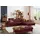 W.Schillig Polsterhocker Leder 141 x 42 x 70 cm Rot