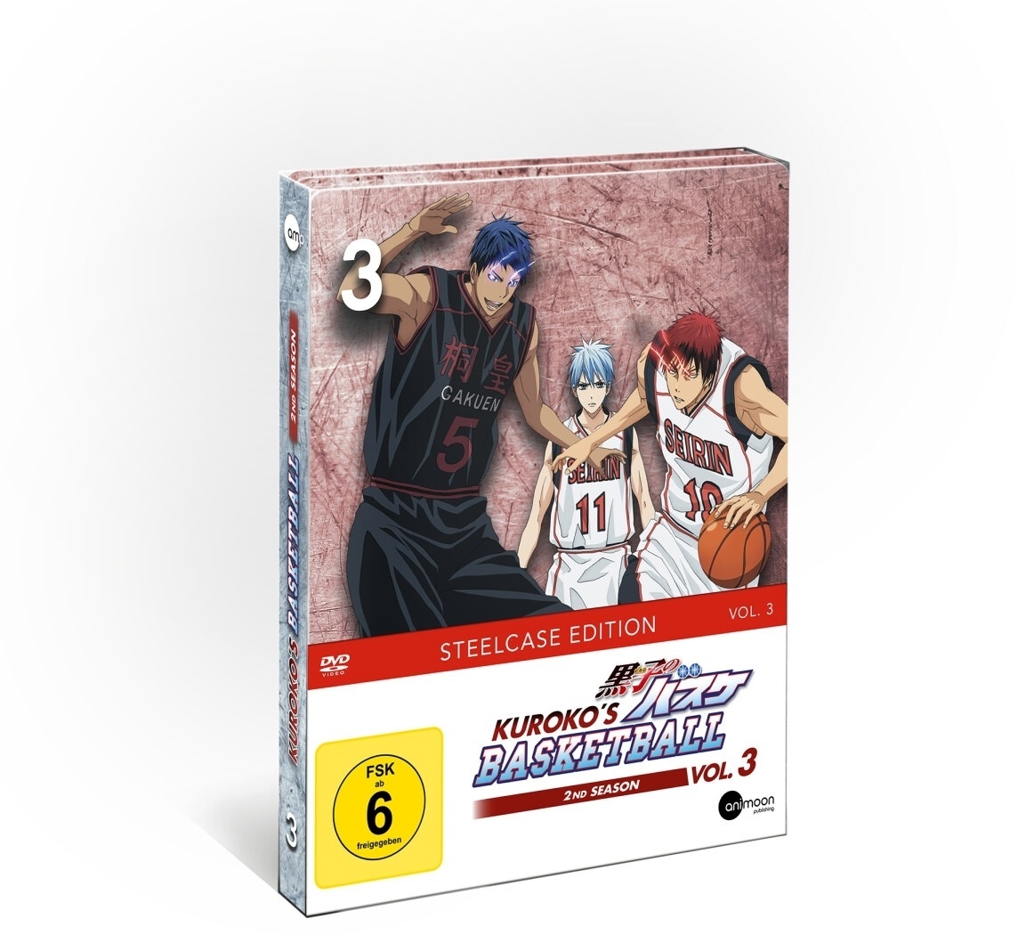 KurokoS Basketball - Staffel 2 - Vol. 3 Steelcase Edition (DVD)